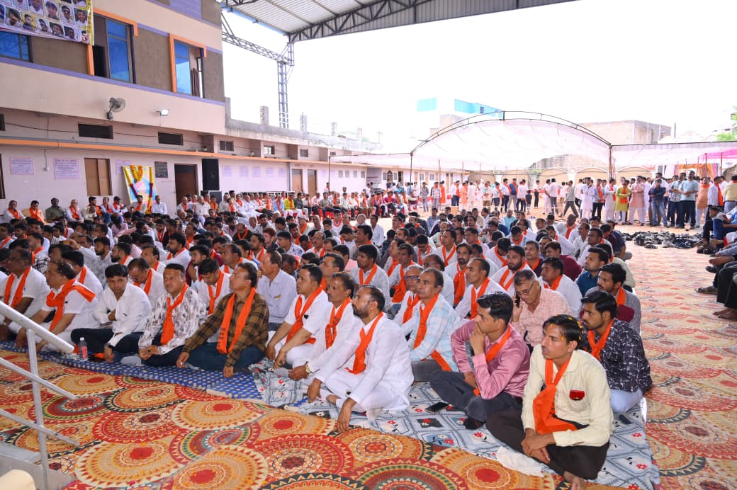 पोरवाल समाज द्वारा युवा महाकुंभ एवं कार्यशाला का हुआ आयोजन शोभा यात्रा का 30 से अधिक जगह नगरवासियों ने किया स्वागत