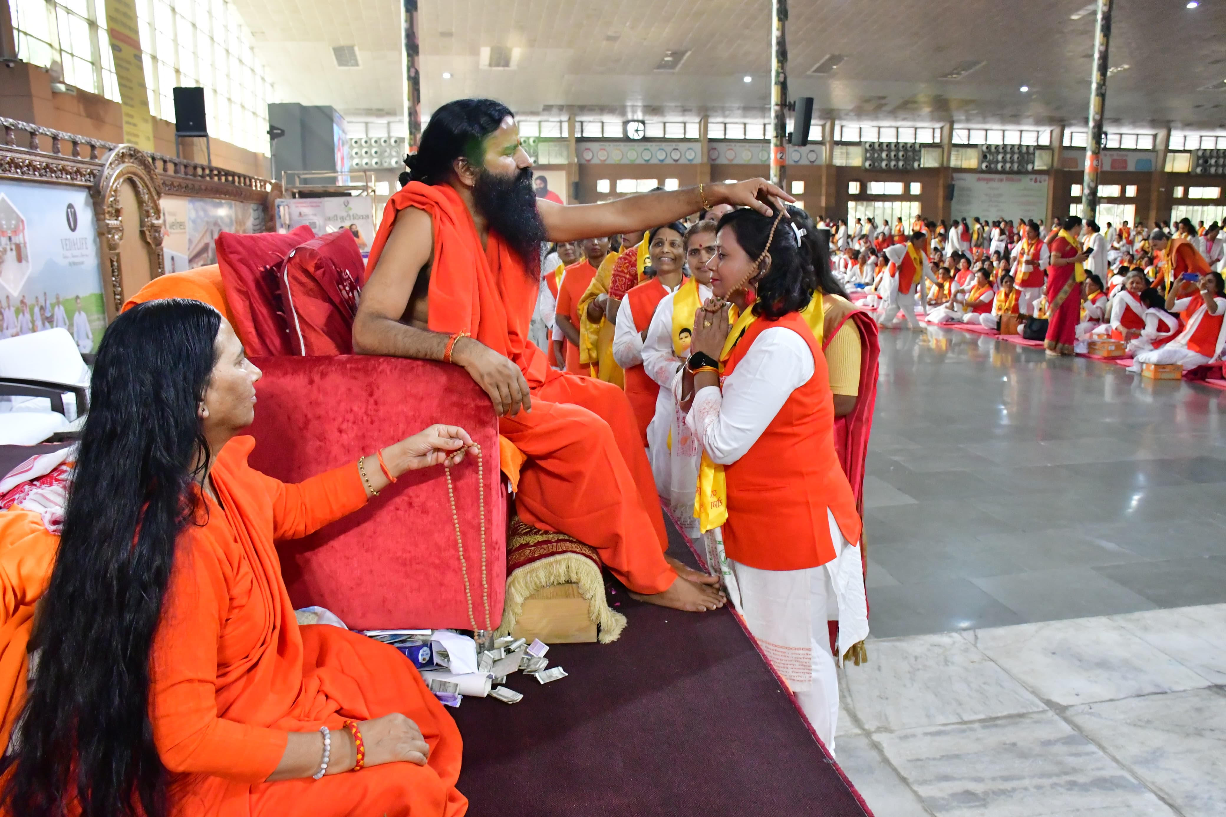 महिला पतंजलि योग समिति की सदस्यों ने पांच दिवसीय प्रशिक्षण लिया 