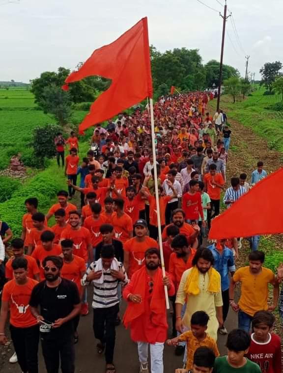 कावड़ यात्रा के बहाने हितेश भाऊ फिर से छा गया...कई युवा नेताओ की नींद भी उड़ा गया